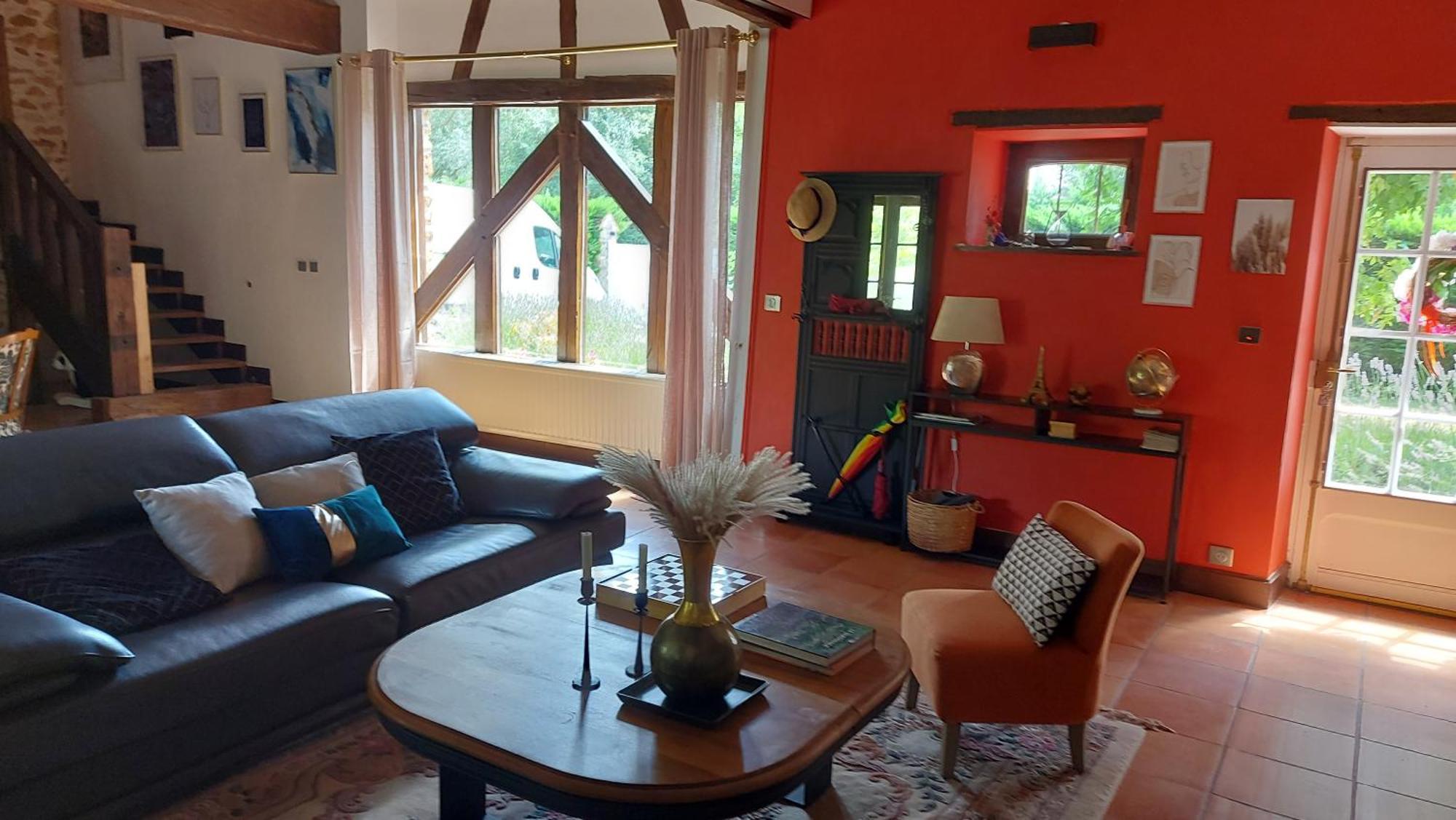 Les 3 Roses Bed & Breakfast Anjouin Exterior photo